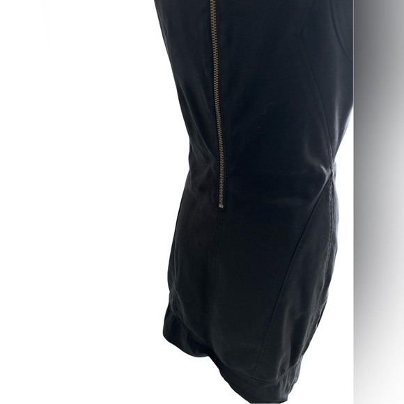 Helmut Lang Black Midi Dress Sz 2 - Picture 2 of 7